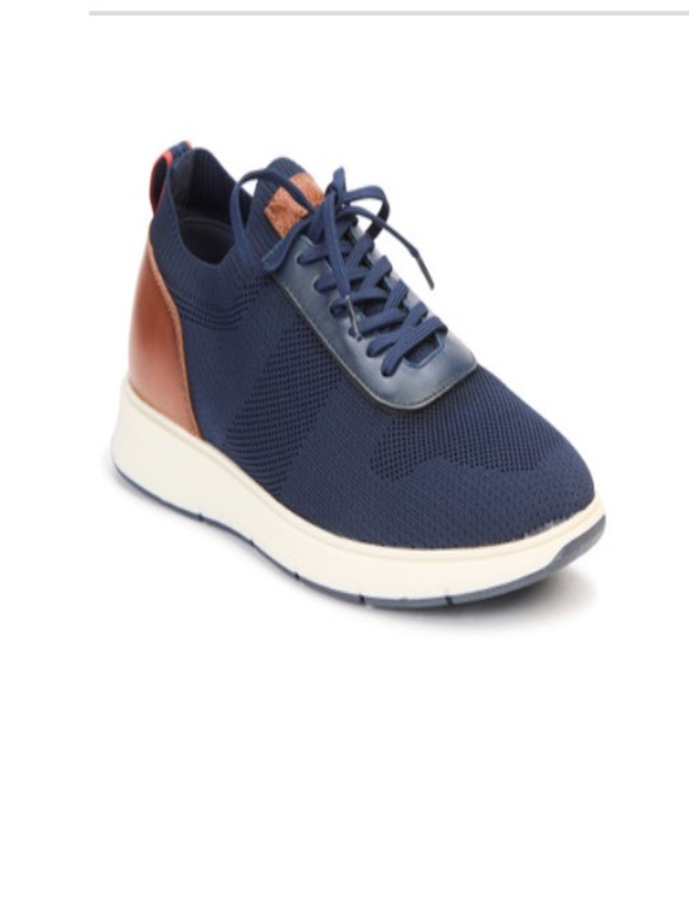 NIB Vince Camuto Mens Kael Knit Hybrid Sneakers - Blue size 8